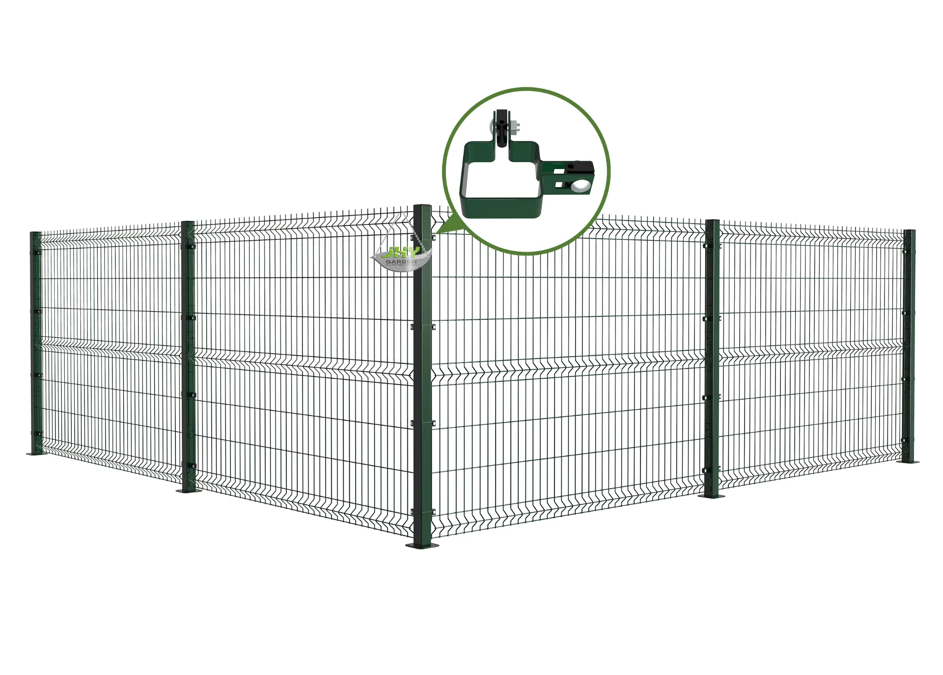 3D Weld Mesh Fence Panels Square post 1.webp4