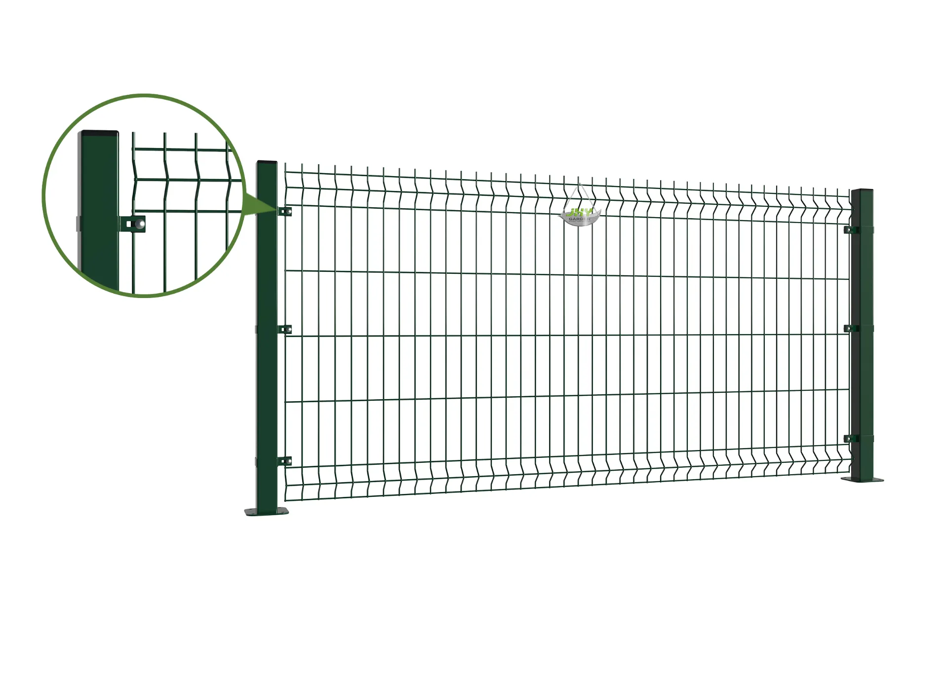 3D Weld Mesh Fence Panels Square post 2.webp3