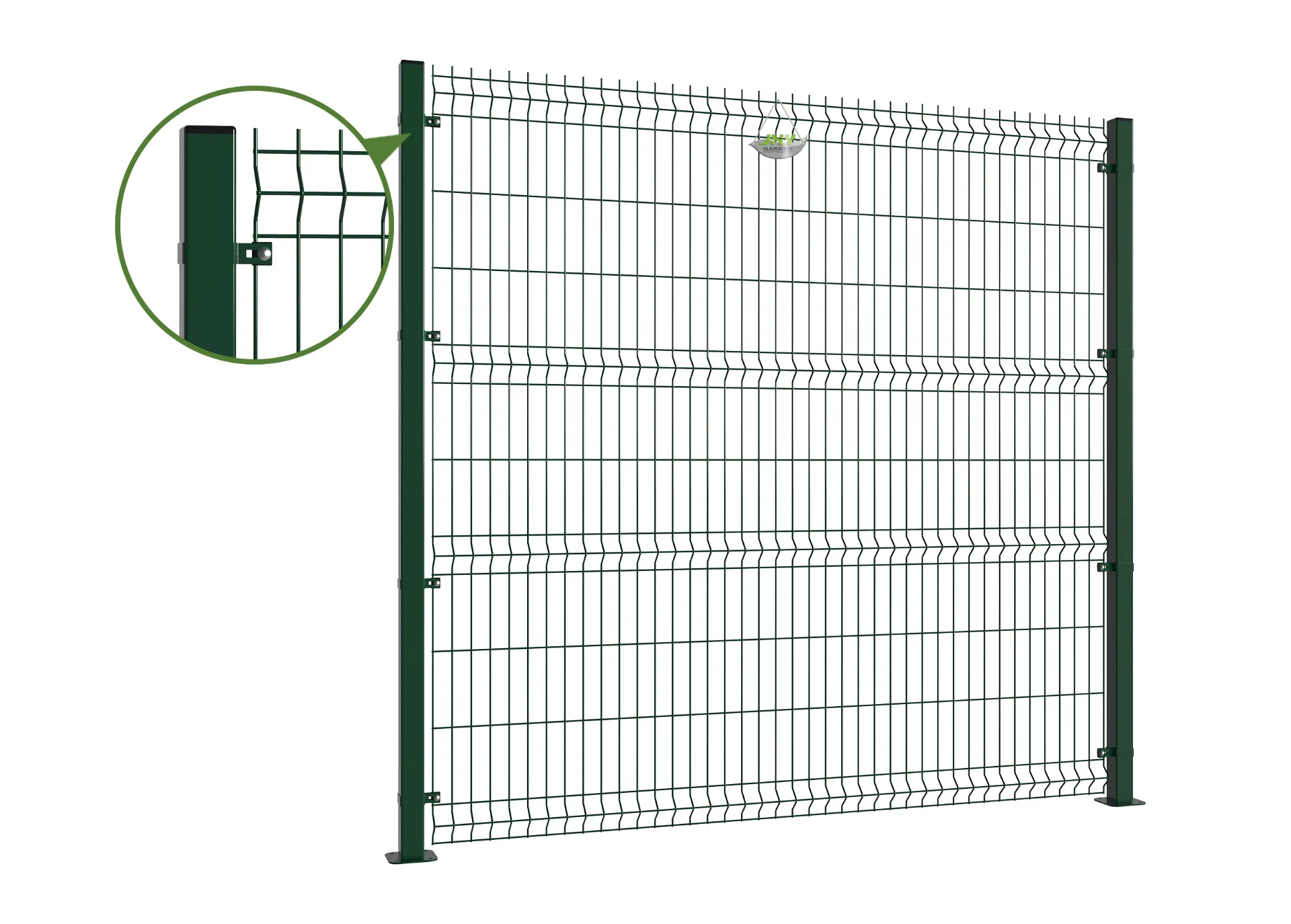 3D Weld Mesh Fence Panels Square post 2.webp3