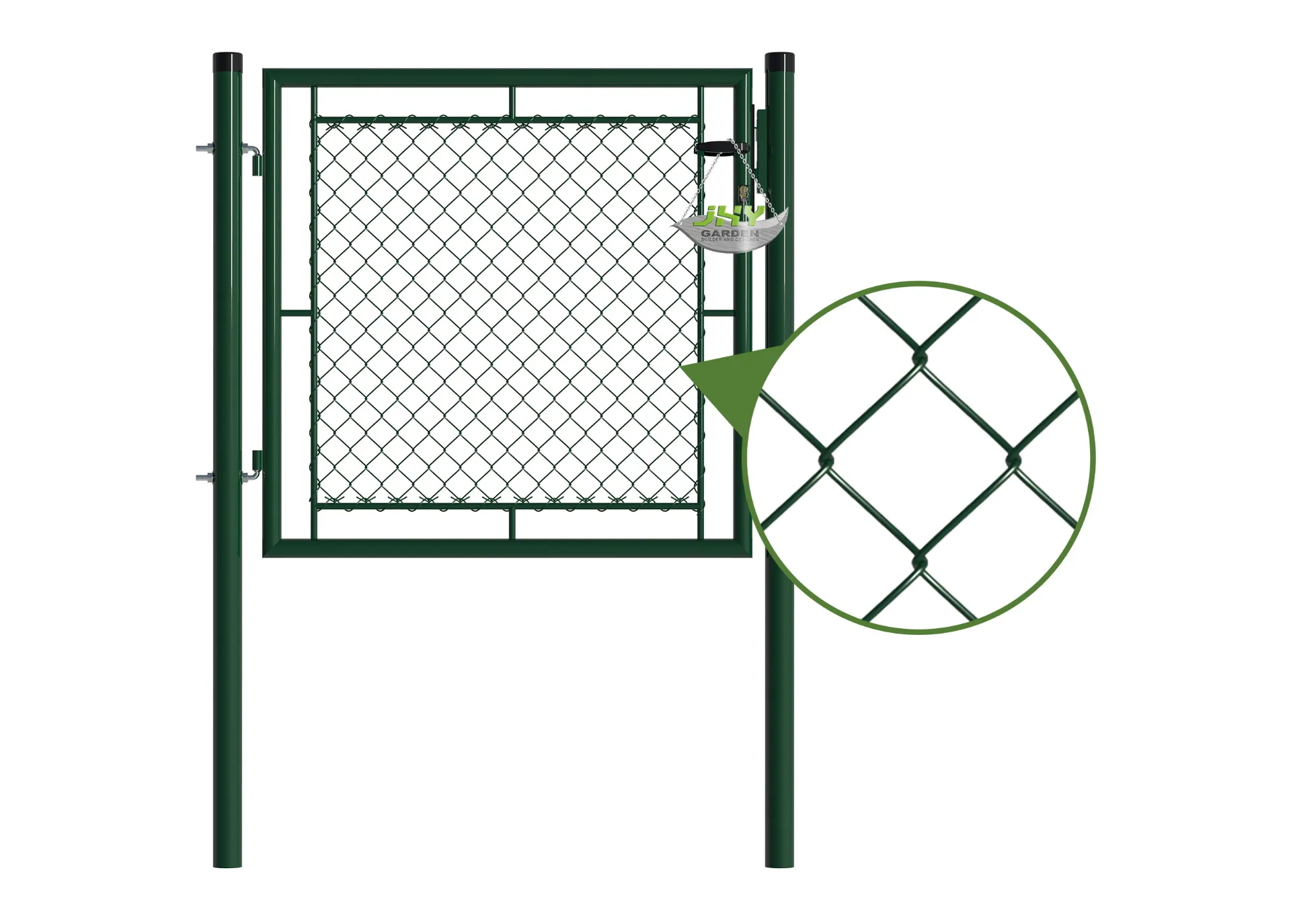 Chain Link Fence Garden Gate 1000×1000mm mesh.webp1