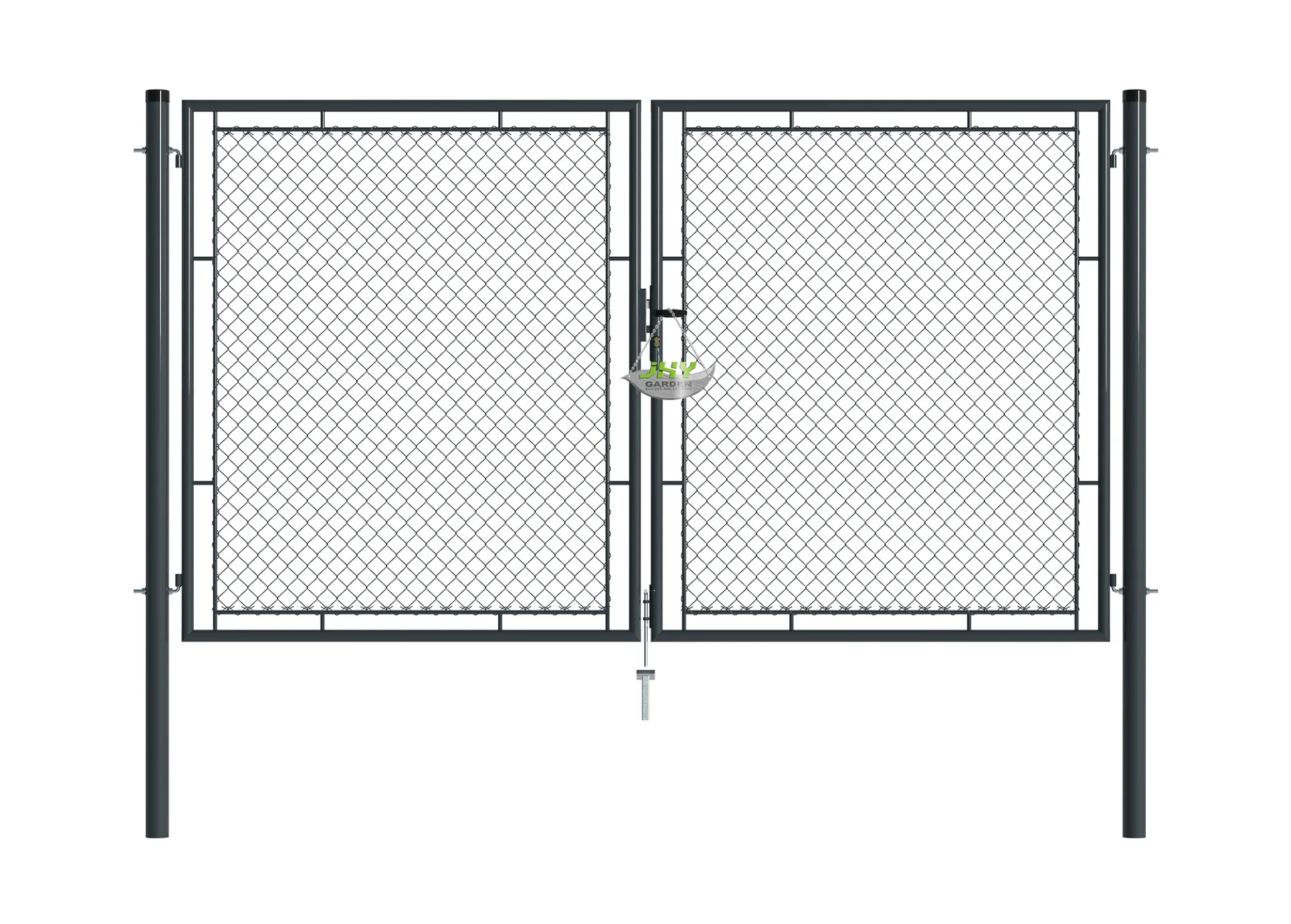 Chain Link Fence Garden Gate 3000×1750mm.webp1