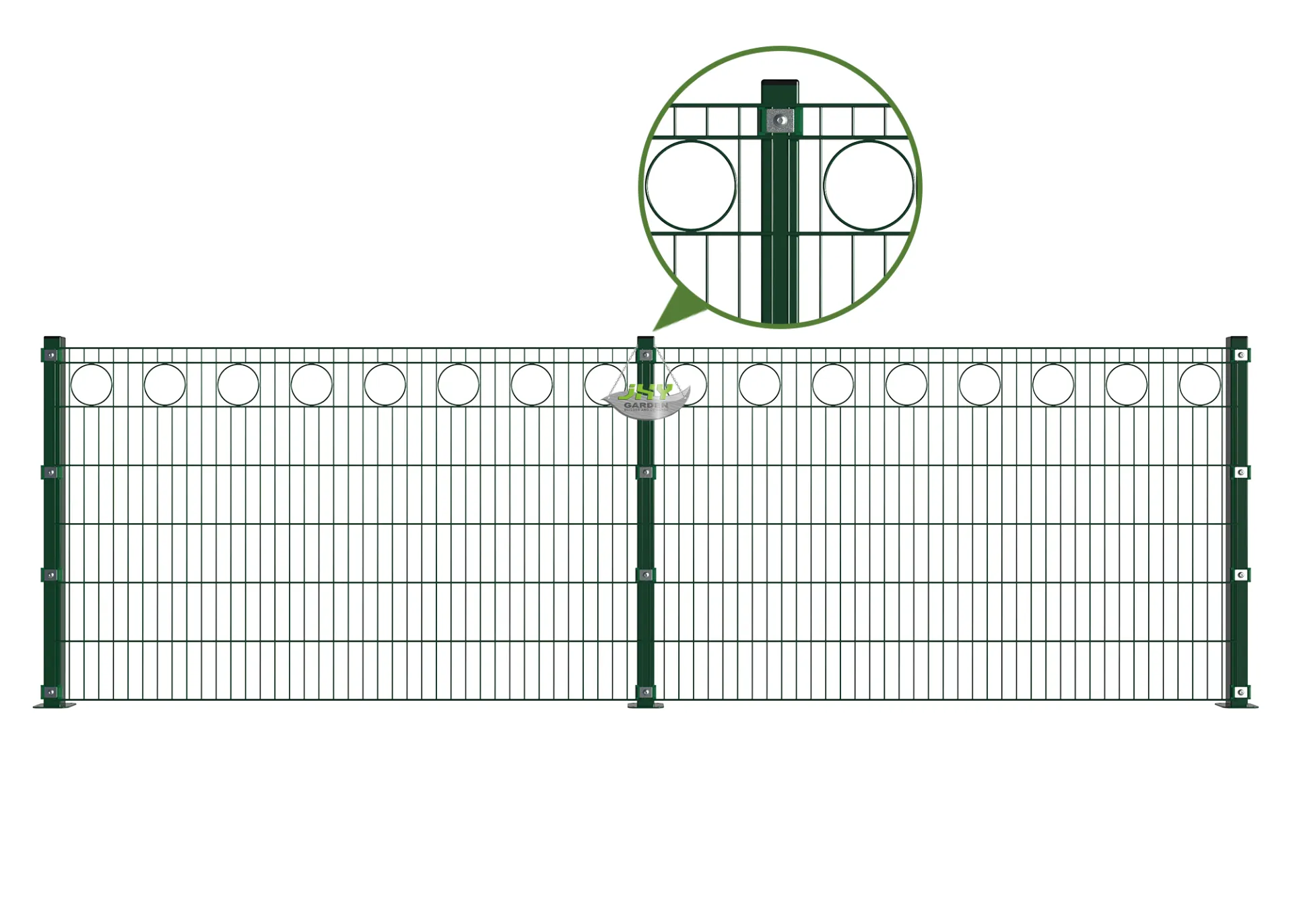 Circle Deco Steel Mesh Fence Panel 1.webp4