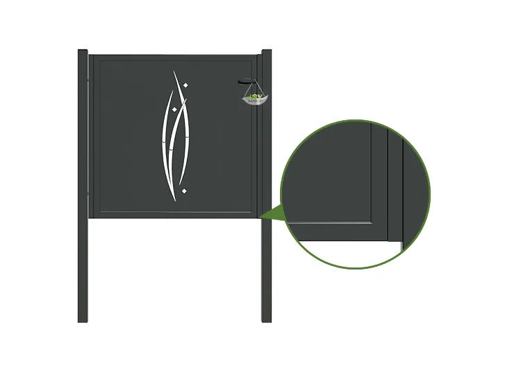 CNC Metal Gates Serenade 1000×1000mm frame.webp1