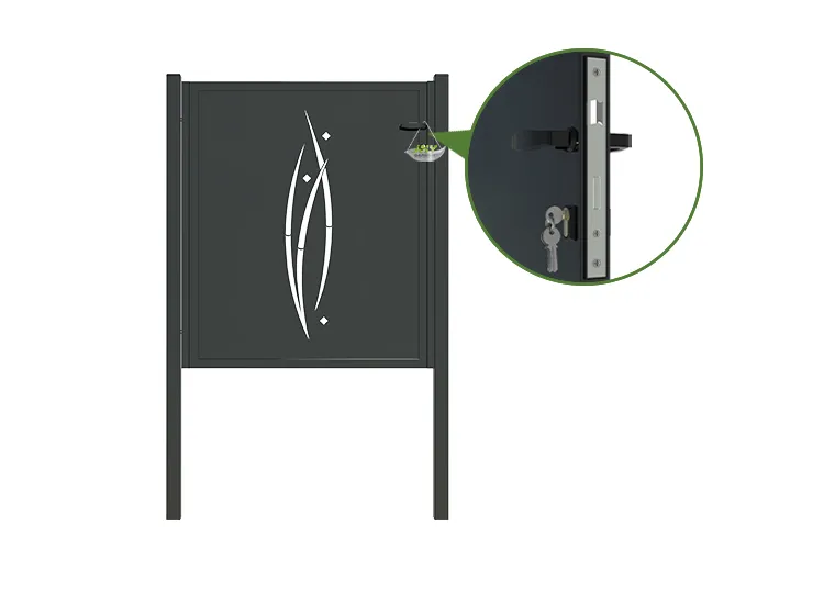 CNC Metal Gates Serenade 1000×1200mm hinge.webp3