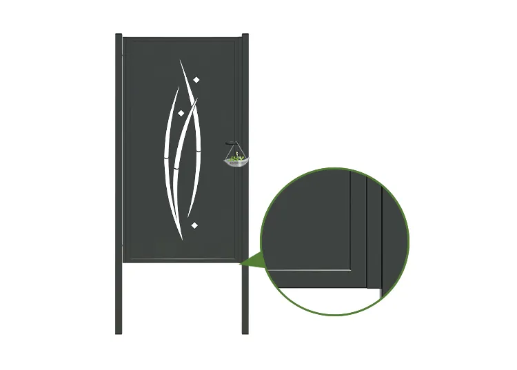 CNC Metal Gates Serenade 1000×2000mm frame.webp1