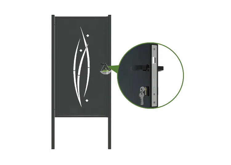 CNC Metal Gates Serenade 1000×2000mm frame.webp3