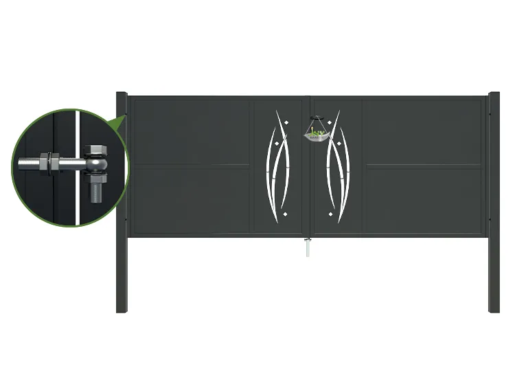 CNC Metal Gates Serenade 3000×1200mm stopper.webp3