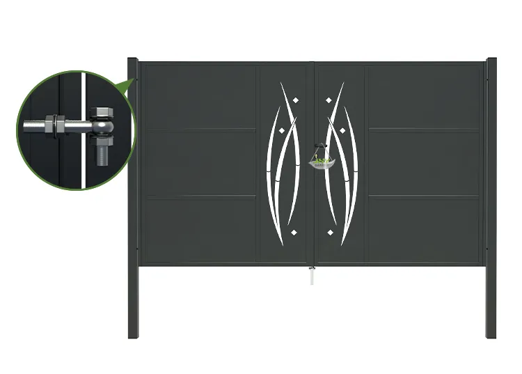 CNC Metal Gates Serenade 3000×1800mm stopper.webp3