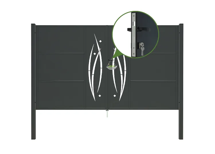 CNC Metal Gates Serenade 3000×1800mm stopper.webp4