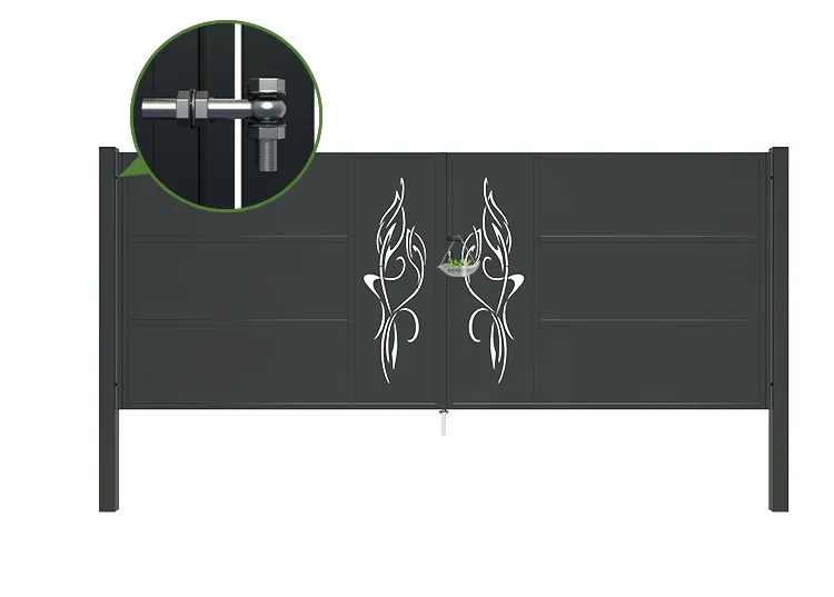 CNC Outdoor Iron Gate Tranquility 4000×1600mm stopper.webp2