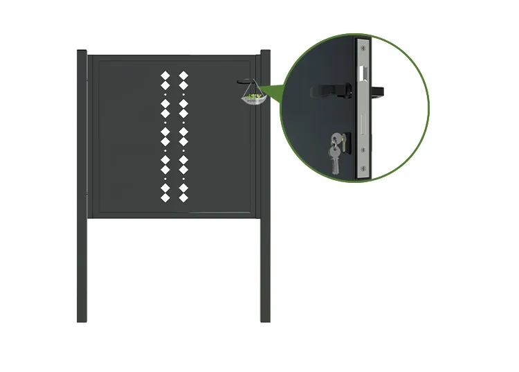 CNC Steel Gate Essence 1000×1000mm lock.webp4