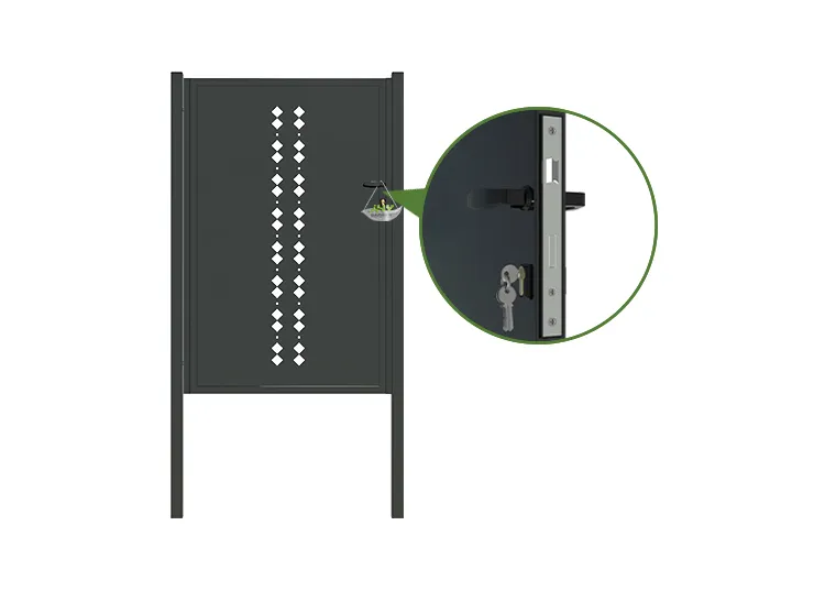 CNC Steel Gate Essence 1000×1600mm lock inside.webp1
