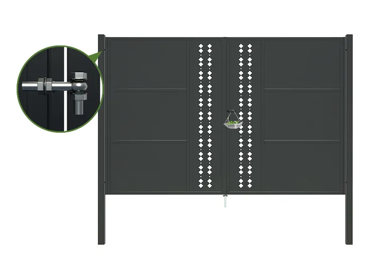 CNC Steel Gate Essence 3000×2000mm lock.webp4