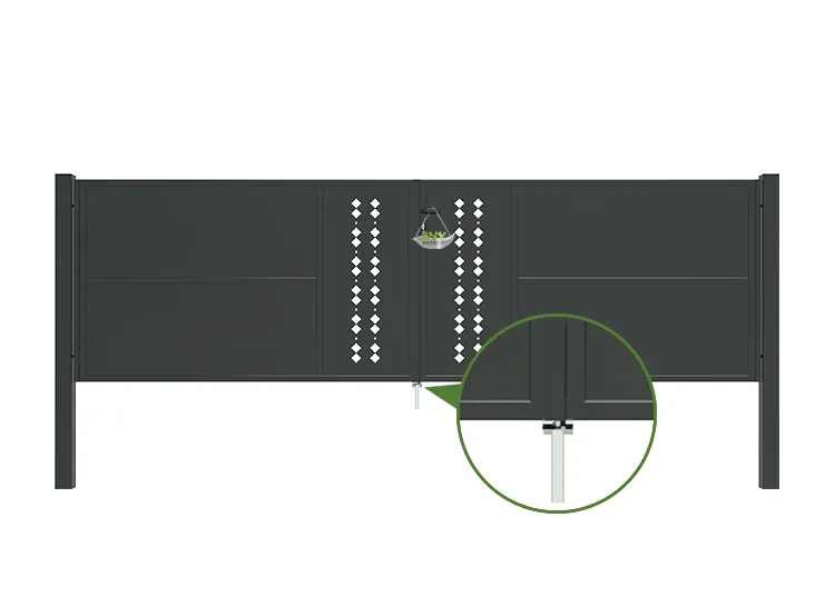 CNC Steel Gate Essence 4000×1200mm hinge.webp4