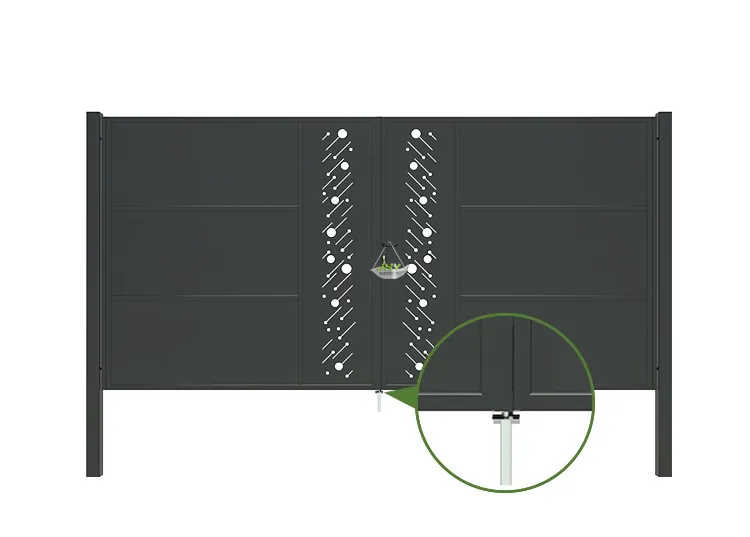CNC Steel Gate Starry 4000×2000mm stopper.webp1