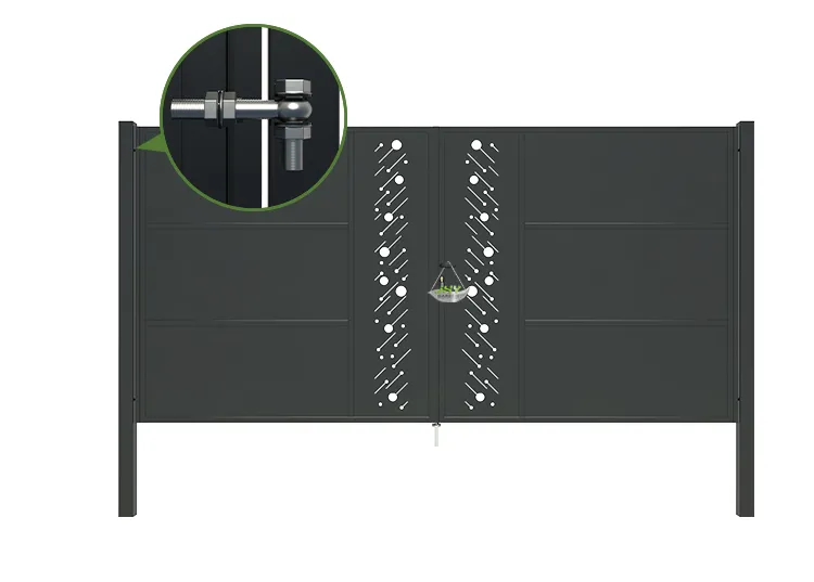 CNC Steel Gate Starry 4000×2000mm stopper.webp4