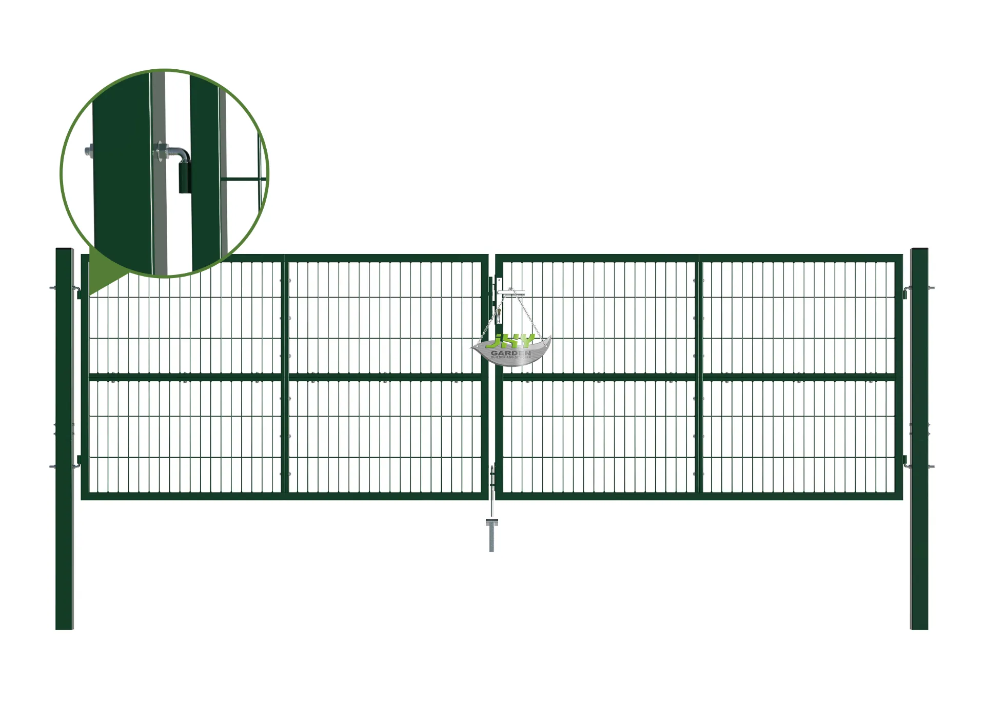 Composite-Wire-Mesh-Garden-Gate-4000×1200mm-hinge.webp1