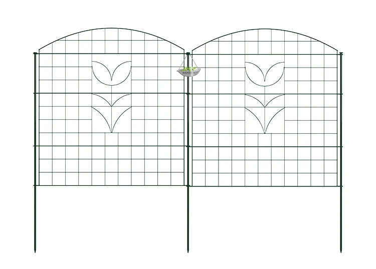 Convex Type Wire Pond Fence With Rose .webp