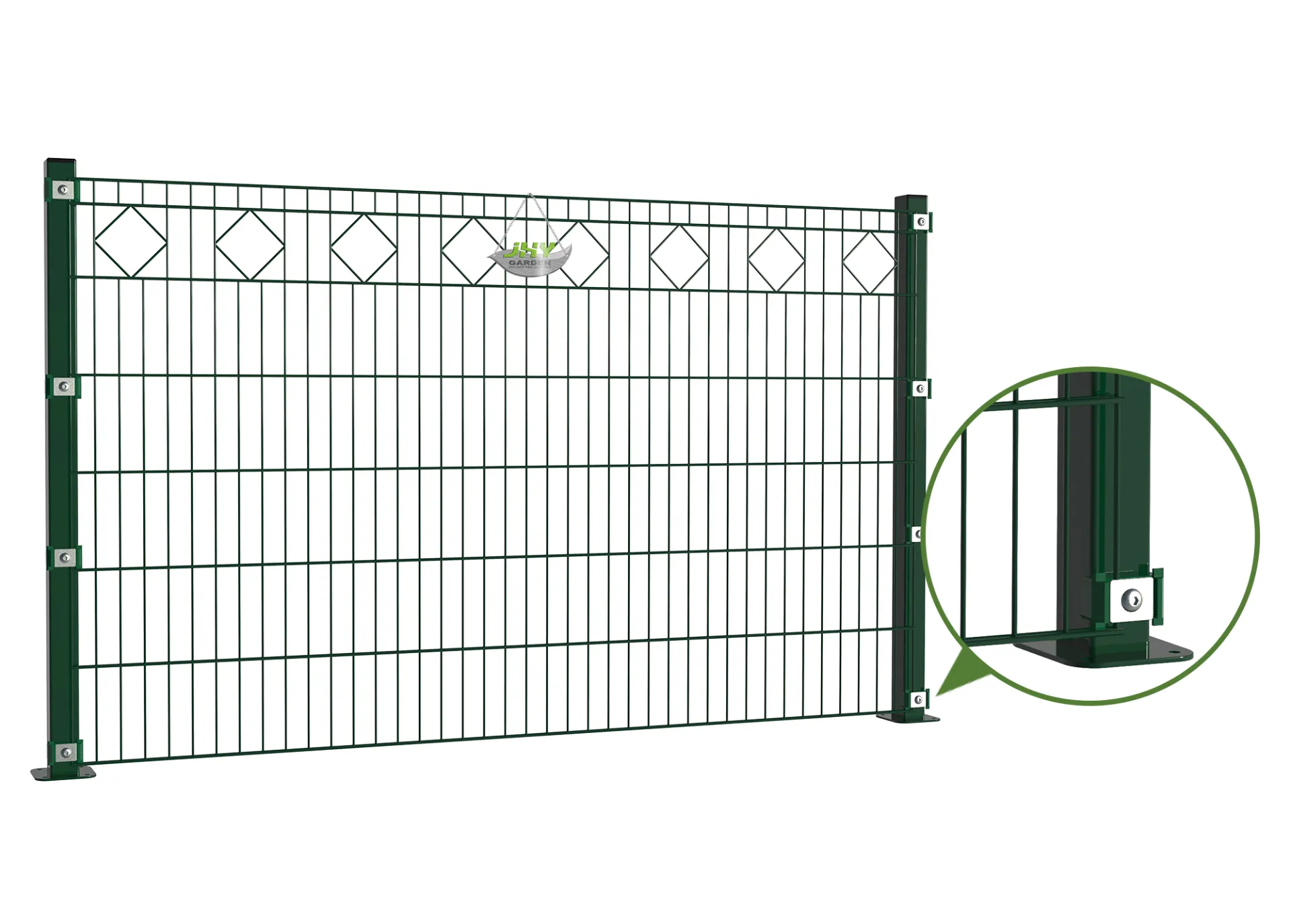 Diamond Deco Steel Mesh Fence Panel 1.webp3