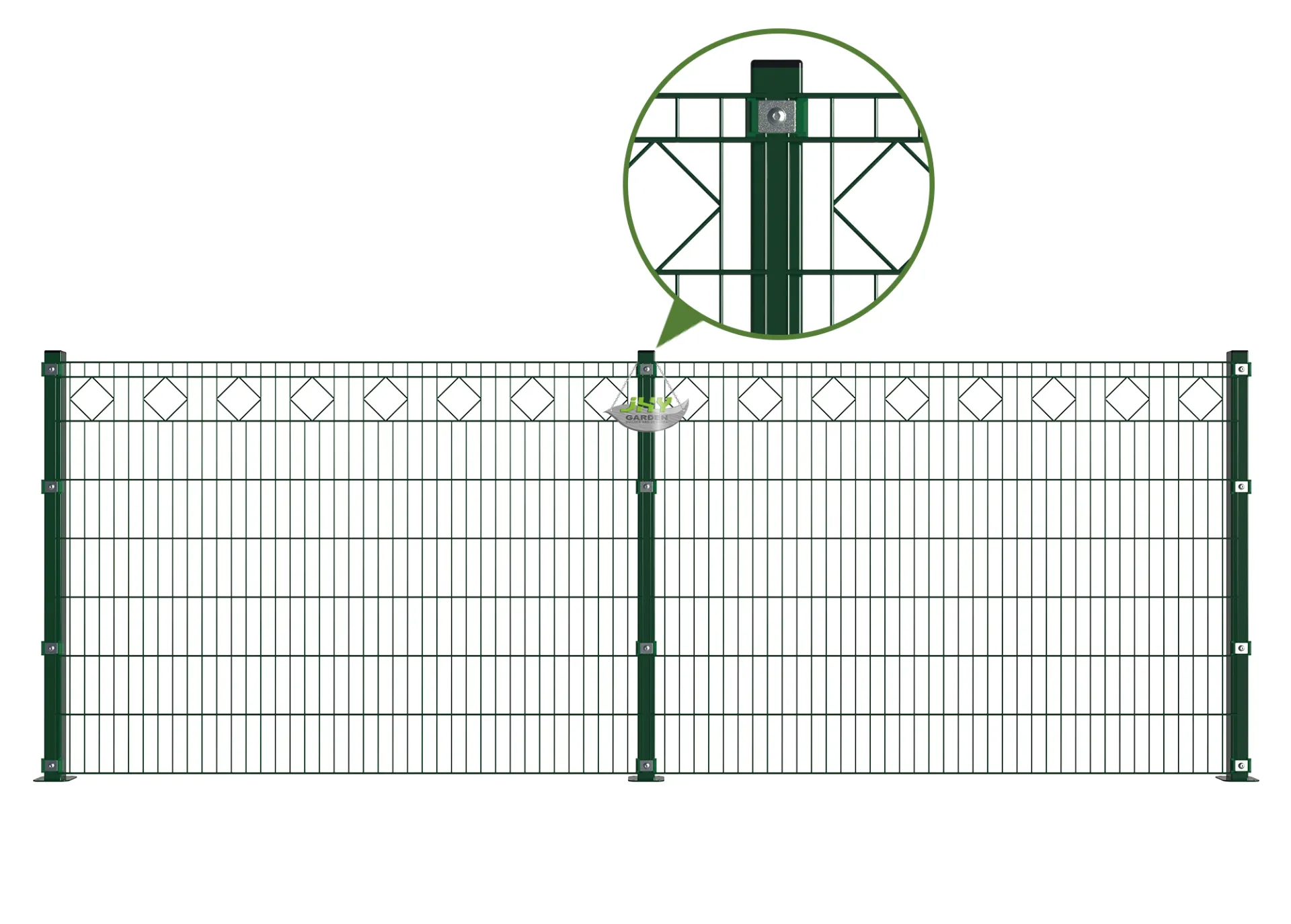 Diamond Deco Steel Mesh Fence Panel 3.webp2