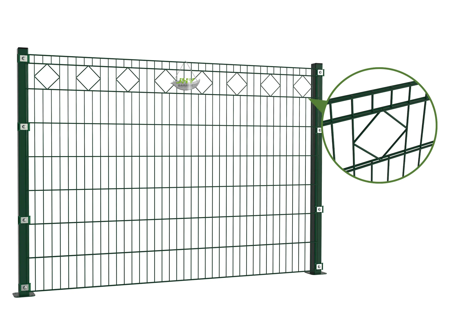 Diamond Deco Steel Mesh Fence Panel 3.webp3