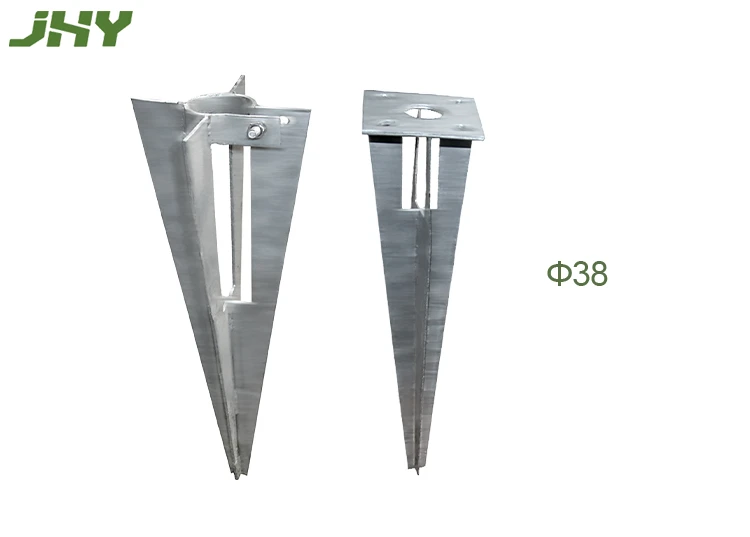 FENCE POST GROUND HOLDER SIZE 38×500MM