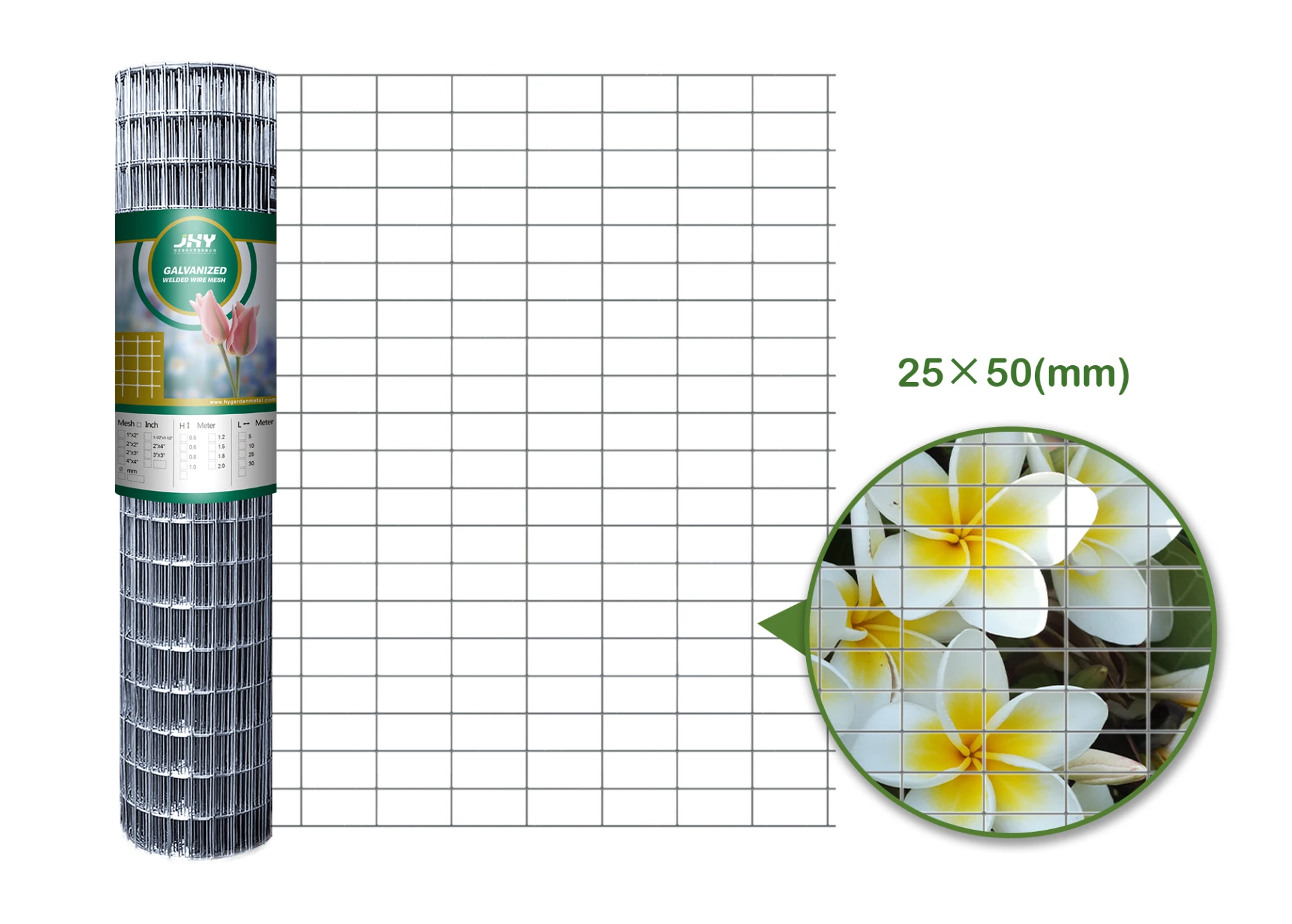 Galvanized welded wire mesh 25×50mm.webp