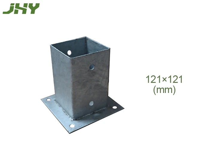 POST BASE PLATE SIZE 121×121MM