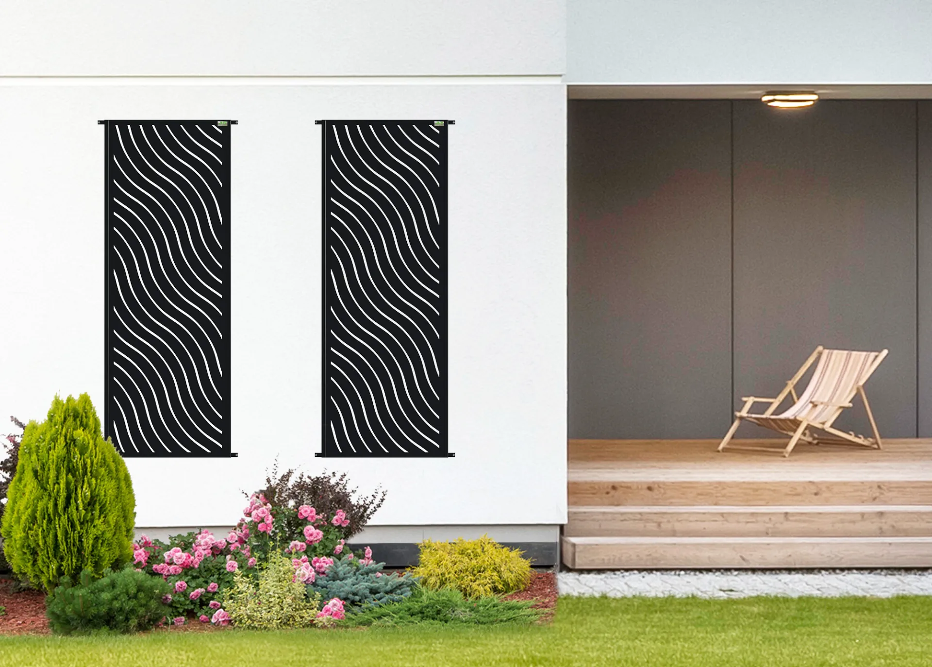 Steel Decorative Garden Screen Lines (4).webp1