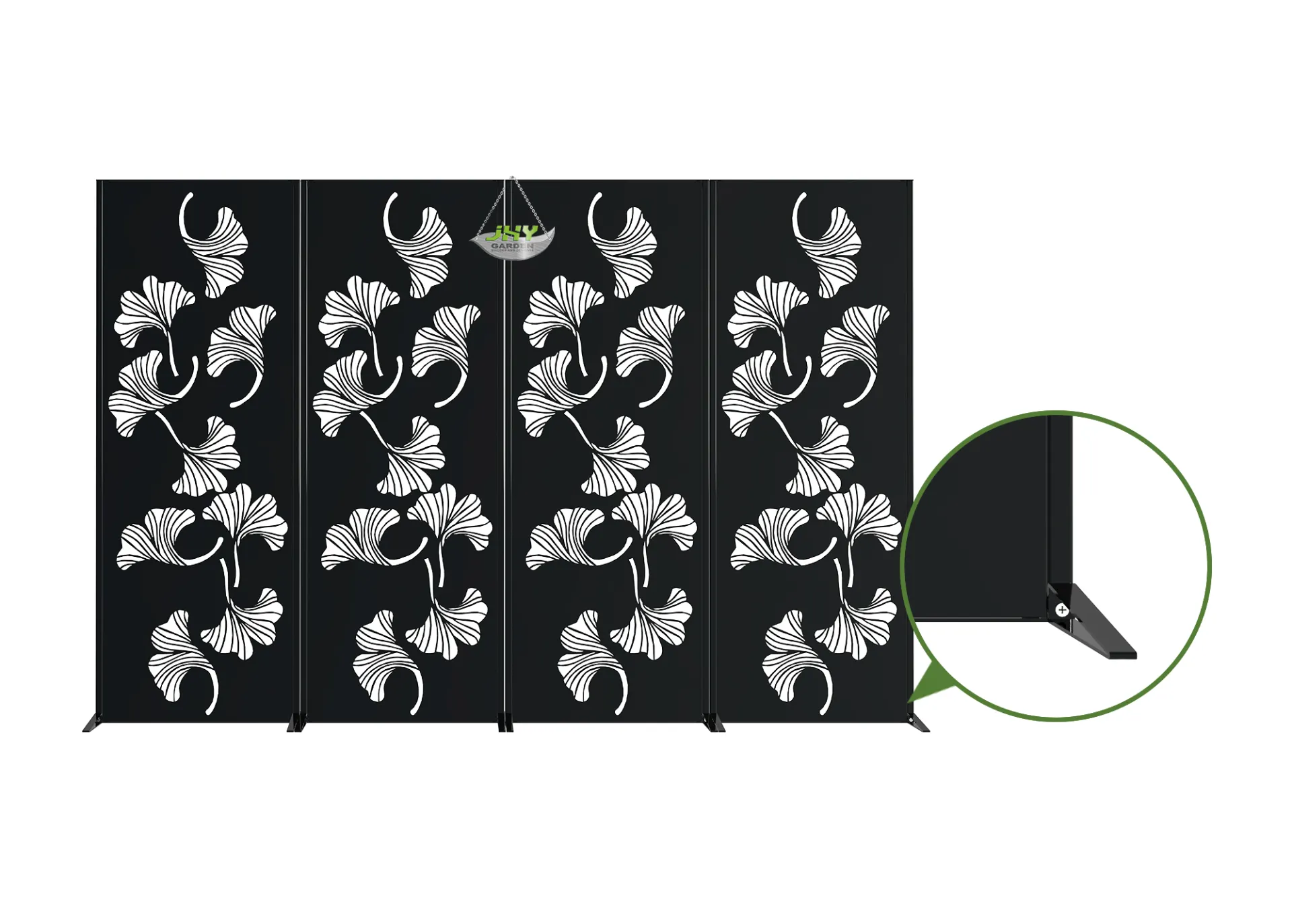 Steel Decorative Garden Screen Sprig (2).webp1