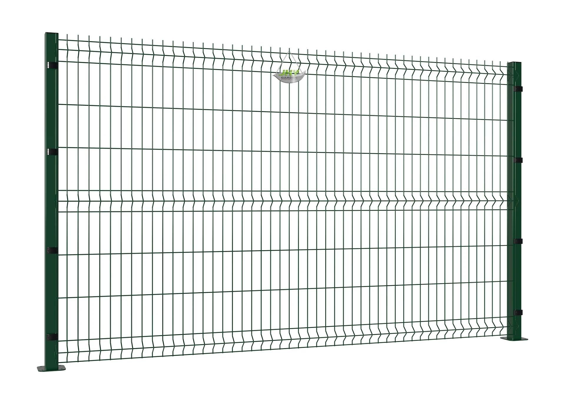 WELDED WIRE EURO FENCE PANEL WIDTH 250CM & HEIGHT 153CM