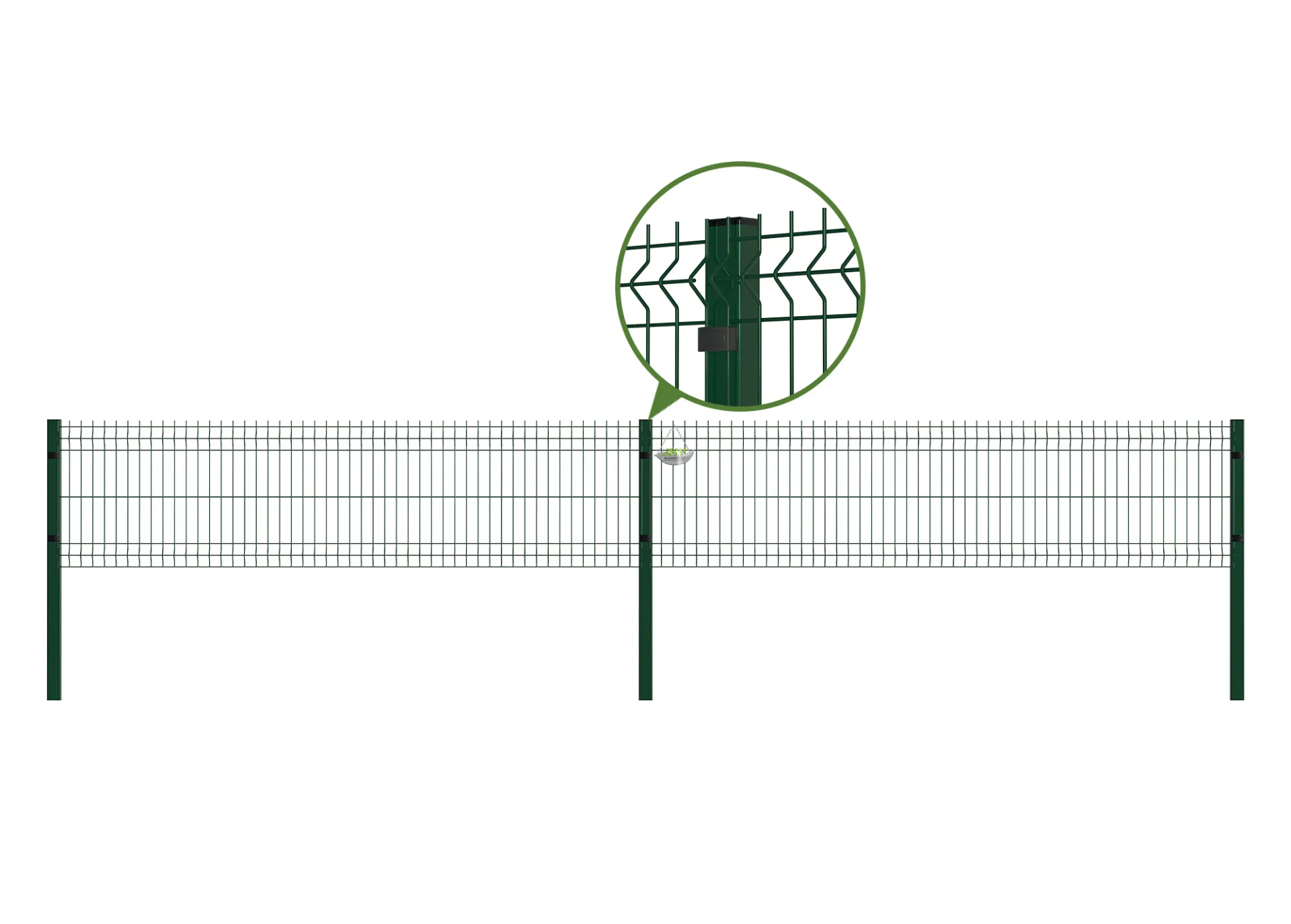 Welded Wire Euro Fence Panel630mm.webp4